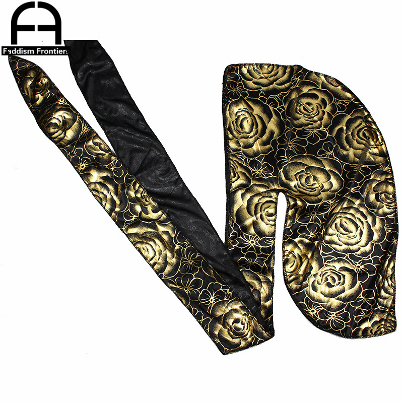 Custom Men's Print Silky Durag - مراجعة Street Fashion Hats وسعره