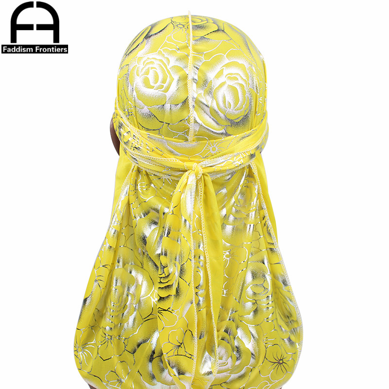 Custom Men's Print Silky Durag - مراجعة Street Fashion Hats وسعره