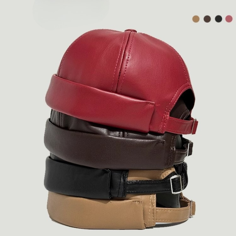 PU Leather Driver Hat Retro Ro - مراجعة Street Fashion In Japanese وسعره