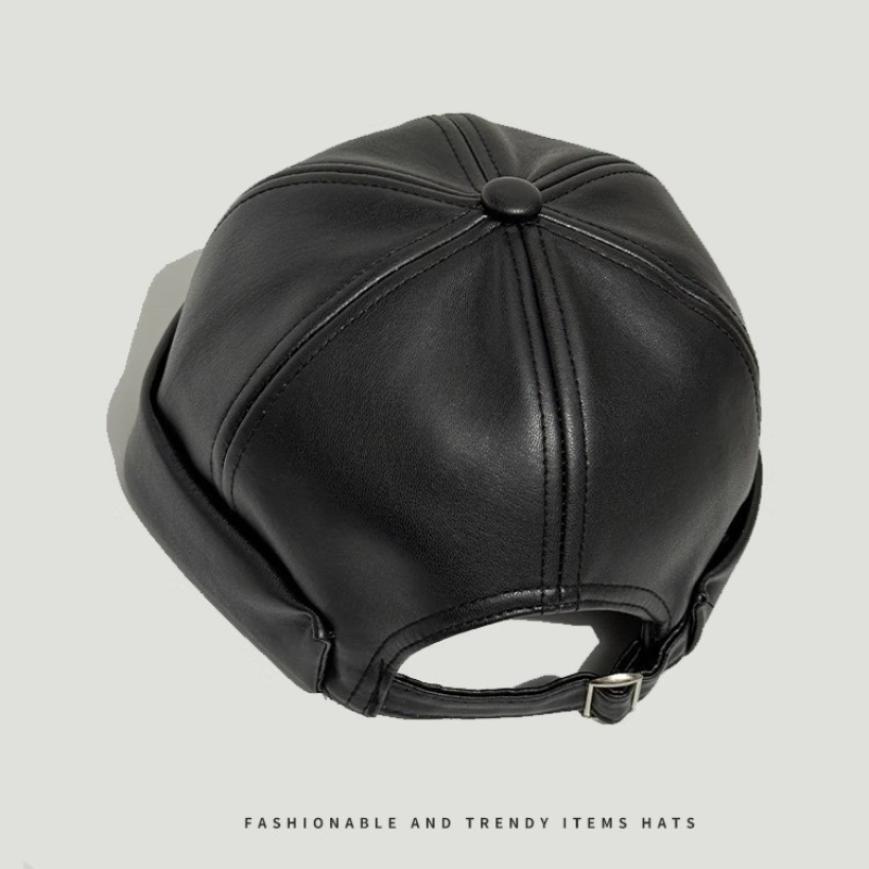 PU Leather Driver Hat Retro Ro - مراجعة Street Fashion In Japanese وسعره